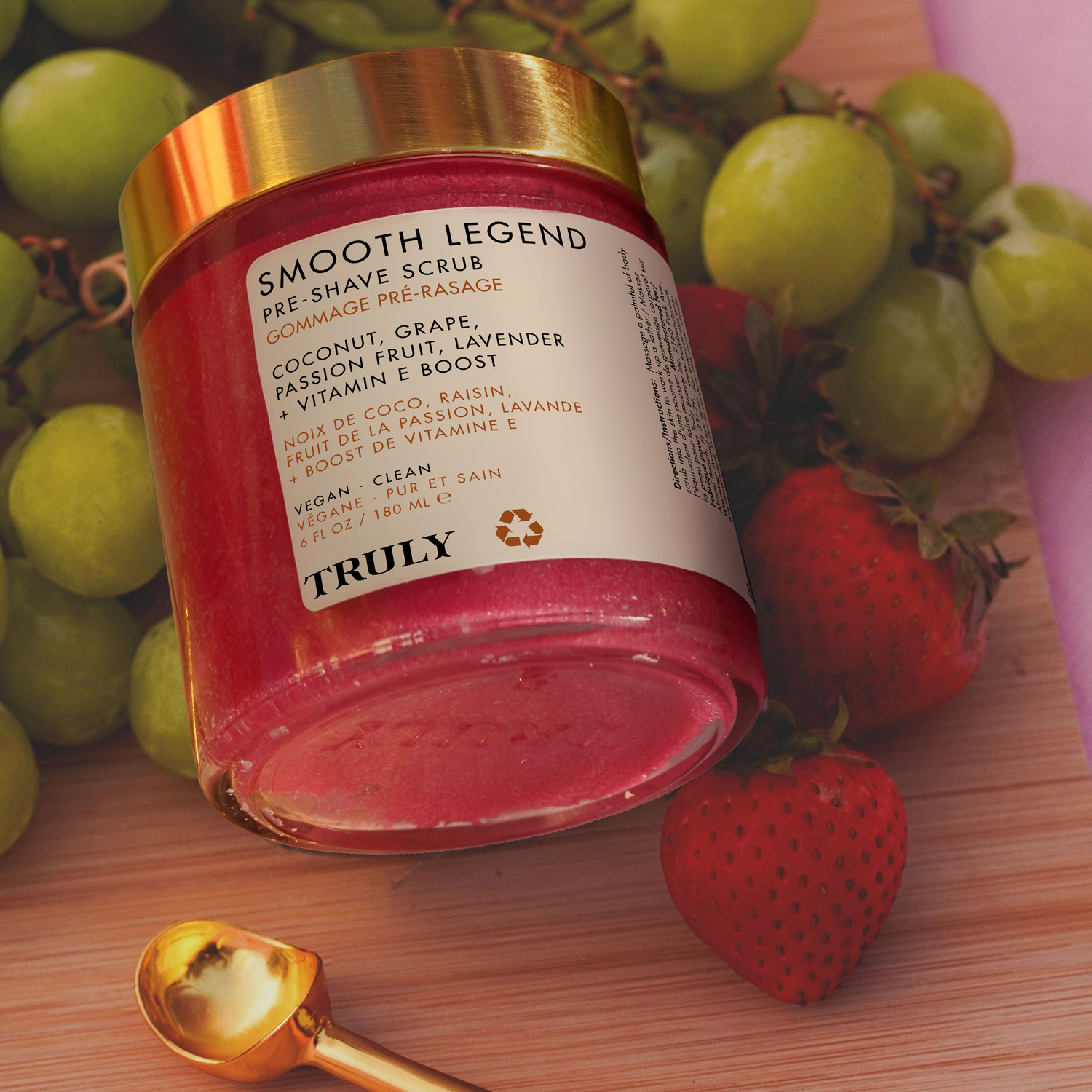 SMOOTH LEGEND: EXFOLIANTE PRE-AFEITADO (EXFOLIANTE CORPORAL)